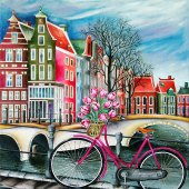 Miriam Besa – “Bike Stop-Amsterdam” – tootsbesa@yahoo.com