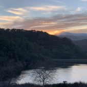 Laurie Gould – “Twilight Over Boronda Lake Palo Alto” – http://www.lauriegouldart.com/