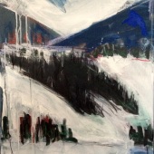 Phyllis Anderson – “Slope #4” – http://www.phyllisandersonart.com/