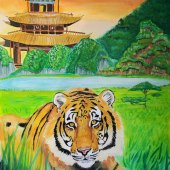 Ashley Jahnke – “South China Tiger of Southern China” – https://bjahnke11.wixsite.com/ashleyjahnkedesigns/portfolio