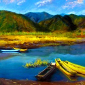 Yu-wei Lin – “Boats by the Lake” – yuweiann@gmail.com