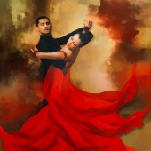 4th Place – Barbara Mierau-Klein – “Ballroom Couple” – www.barbaramierauklein.com