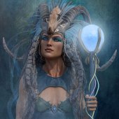 5th Place – Sheri Emerson – “Shaman” – www.sheriemerson.com