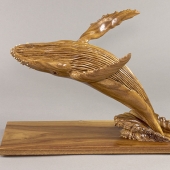 Mike Yokotake – “Humpback Breach” - http://www.freshcutart.com/