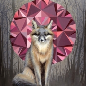 Jennifer Wildermuth Reyes – “Urocyon Cinereoargenteus” – http://www.wildermuthreyesart.com/