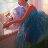 Carol Gooberman - "Blue Ballet” – http://www.cggfineart.com/