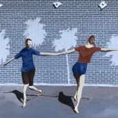 Roger Bass - "Venice Beach Tango” – http://www.rwbass.art/