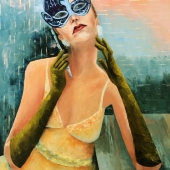 Paula Rozov - “Masquerade” – http://paularozovart.weebly.com/