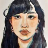 Kristina Her - "Self Portrait” – https://maileehawjart.wixsite.com/website