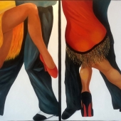 Nancy Satin - "It Takes Two to Tango” – http://www.nancysatinart.com/