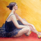 Richard Waldron - "Fleur Louise Portrait” – http://www.richardwaldron-art.com/