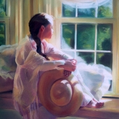 5th Place – Overall - Carol Gooberman - "Quiet Afternoon” – www.cggfineart.com