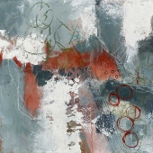 Adrienne Watts – “Reaction in Red” – http://adriennewattsart.com/