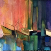 Jennifer Armstrong – “Sunset” – http://jdaartstudios.wixsite.com/jdaartstudios