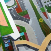 Toni Silber-Delerive – “Walkway in Shanghai” – www.tonisart.com