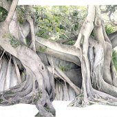 Deborah Perlman – “Banyan Space 100” – www.artbydperlman.com