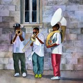 Hon. Mention - Laurie Griffin –  "Kickin' Brass in Chicago" – www.missbpaintedporch.com