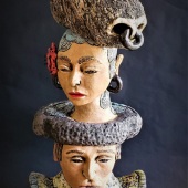 4th Place – Katty Smith - “El Toro o La Mujer” – www.sculpturekat.com