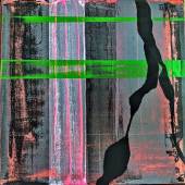 Aaron M. Flynn - “Untitled (Green Line #4)” – http://aaronmflynnartworks.com/