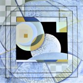 Cheryl Eggleston - “Circles and Squares” – http://www.cherylegglestonart.com/