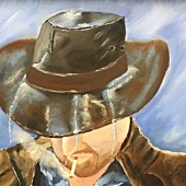 Margie Langtip – “The Drover” – www.Aartcreations.jimdo.com