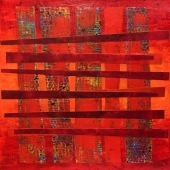 Cynthia Coldren – “Double Red Crossings”