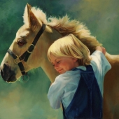 Laurie Snow Hein - “Lauren's Pony” – www.lauriesnowhein.com