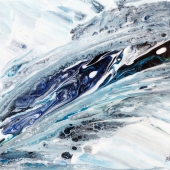 Bindia Hallauer – “Whale in the Ocean” - artbybindia@gmail.com