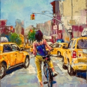 4th Place – Overall - Jeri Greenberg - “Red Light, Stop” – www.jerigreenbergart.com