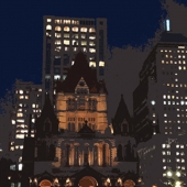 Nancy Hoffmann - “Boston Church” – www.nancyoliviadesigns.com