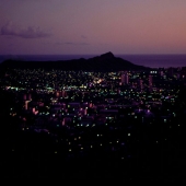 Jo Scheder - “Diamond Head Dusk, Honolulu” – scheder@terracom.net