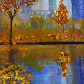 Sharon Eng - “Fall in the City” - www.sharon-eng.pixels.com