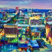 Vladimir Demidovich - “Skyline” - www.demidoart.com