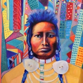 Karen Taylor- “Urban Indian” – www.karentaylorfineart.com