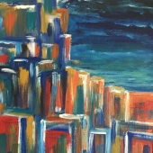 Karen Kanas - “Abstract Coastline” – www.karenvkanas.com