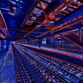 Len Cicio - “A Brooklyn Subway Platform” – www.lcicioart.com