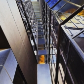 5th  Place – John Edington - “Three Degrees of Verticality II” –   jmedington@comcast.net