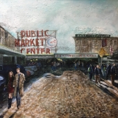 SM - Hyosoon Jung - “Seattle Story 17. Pike Market Place” – hsjung315@gmail.com