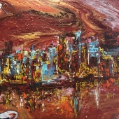 SM - Diana Malivani - “The City and the Man” – www.malivaniartgallery.com