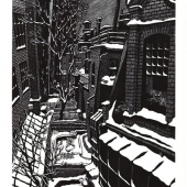 Karen Whitman – “Backyards in Winter” - www.karenwhitman.net