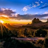 HM - Photo - Moore-C2 (1) Img #3  Sedona Desert Sunset