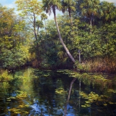 1st Place - Paint - Hein (1) Img #3 Loxahatchee River