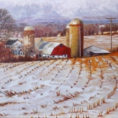 5th Place – Overall - John Jaster - “Waiting for the Thaw” – www.johnjasterstudio.com