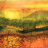 Richard Mittelstadt - “Vineyard” – www.mittelstadtartworks.com