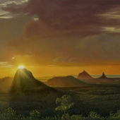 Lars Vester - “Wild Horse View (Glasshouse Mountains, Queensland Australia)” – www.larsvesterart.com