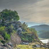 Larry Klink - “Early Morning at Folsom Lake” – www.earthwatcher.us