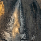 Larry Klink - “Upper Yosemite Falls at Sunrise” – www.earthwatcher.us