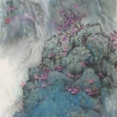 Darlene Kaplan - “Mountain Blooms” – chineseart@darlenekaplan.com