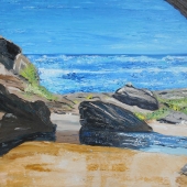 Sharon Robards - “Seduction Cove” – www.seascapepaintings.net