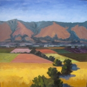 7th Place – Barbara L Lawrence - “Watsonville at a Distance” – www.barbaralawrenceart.com